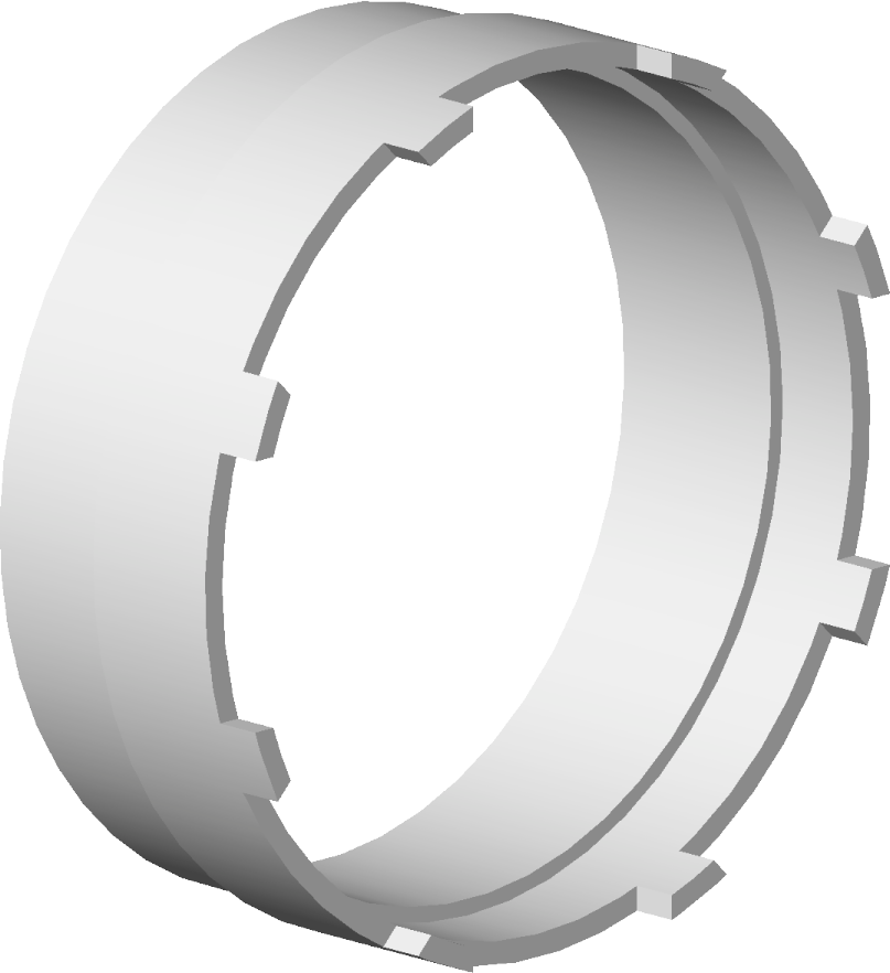 bague d'insertion Dornbracht 09304000890 30x30x10
