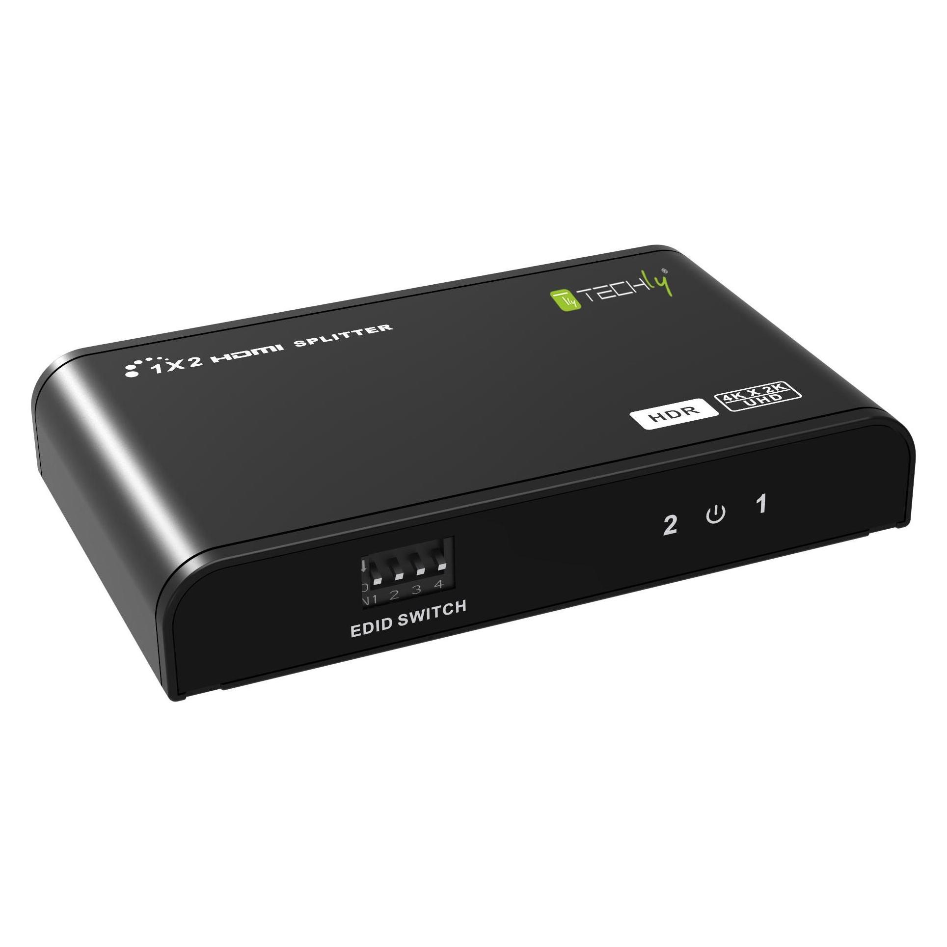 EFB Elektronik HDMI2.0 Splitter 4K 2 Port, HDR, 4K2K 60Hz (IDATA-HDMI2-4K2HDR)