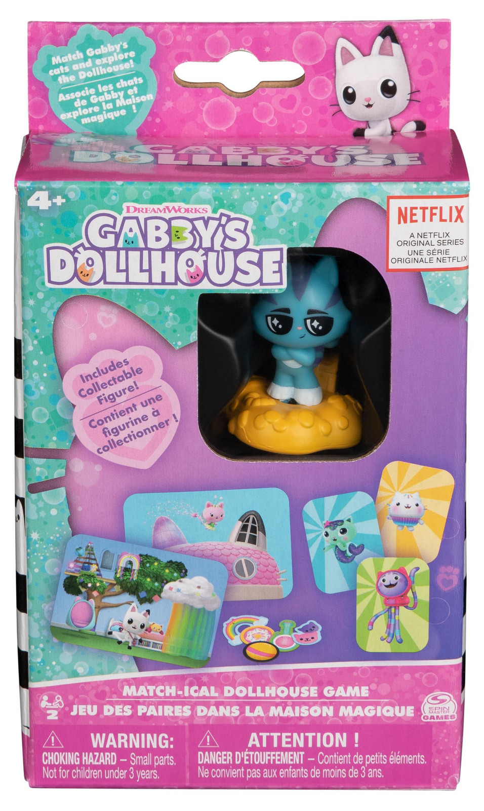 Gabby's Dollhouse: Het Match-ical Kaartspel van Spin Master