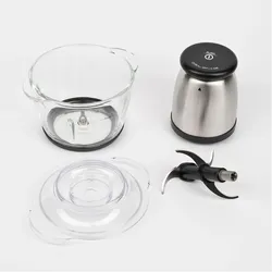 G3 Ferrari G20184 Tritatutto Inox Bicchiere Vetro, Standmixer