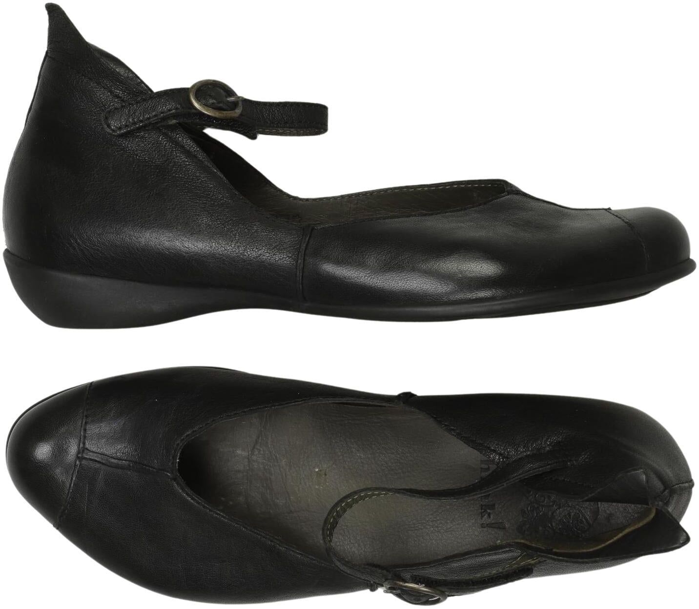 Think! Damen Halbschuh, Schwarz, Gr. EU 38, Leder - Second Hand