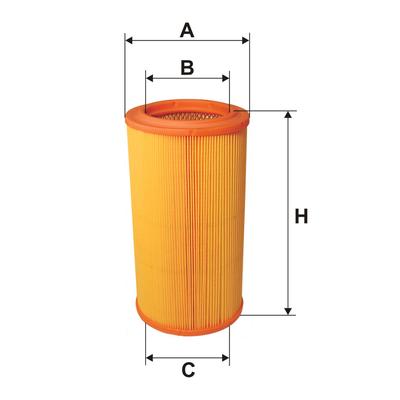FILTRON Luftfilter ar269 Filtereinsatz 232mm für RENAULT