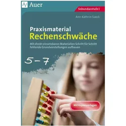 Praxismaterial Rechenschwäche Klassen 5-7, Schulbücher von Ann-Kathrin Sueck