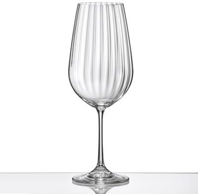 Red Vanilla Viola Optic Red Wine Glass 18.5oz (Set of 6)