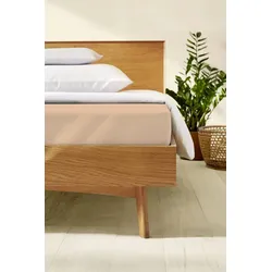 kaeppel Spannbetttuch Jersey Elasthan champignon 150x200 cm