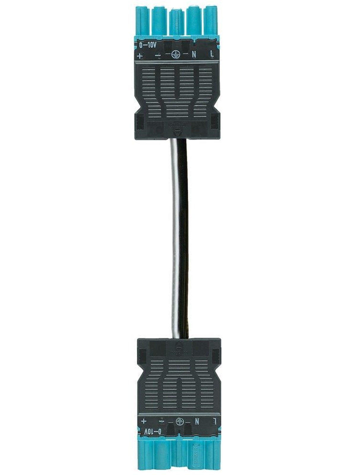 Wieland Gst18i5 cable male/female hf cpr: eca 1.5mm2 blue l=2m