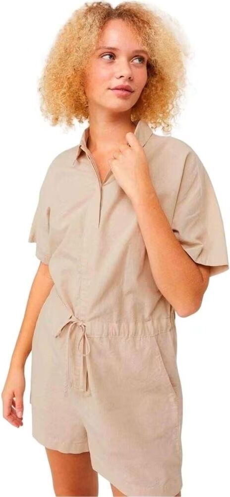 Jjxx Mono Trala Linen Blend Corto Beige Xs Mujer
