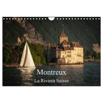 Montreux, la Riviera Suisse (Calendrier mural 2027 DIN A4 vertical), CALVENDO calendrier mensuel