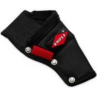 Mehrzweck-Gürteltasche, Holster schwarz/rot