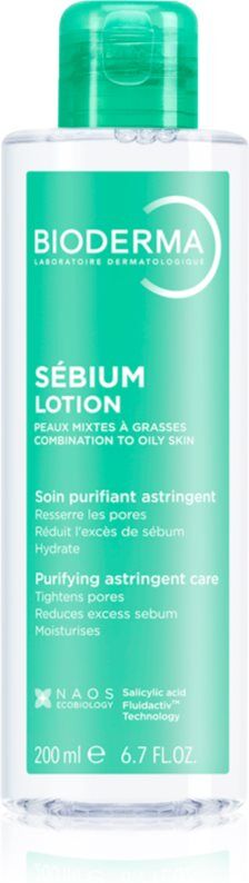 Bioderma Sébium Lotion Lotion zur Wiederherstellung des Gleichgewichts von gemischter und fettiger Haut 200 ml