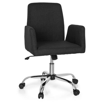 Bürostuhl FLOW Stoff schwarz hjh OFFICE