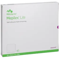 Mepilex Lite Schaumverband 20x50 cm ster 4 St