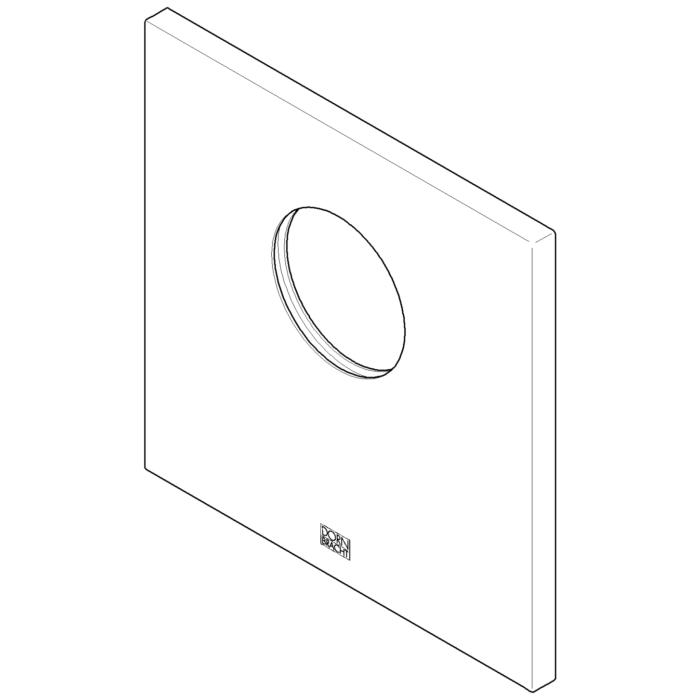 Dornbracht X- Stream - EHM BRB, Abde 091102130-00 chrom