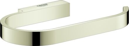 Grohe Selection WC porte-papier 41068BE0 nickel poli, sans couvercle, fixation murale, fixation invisible