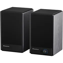 Genesis Arsen 402BT 2.0 czarne, PC Lautsprecher, Schwarz