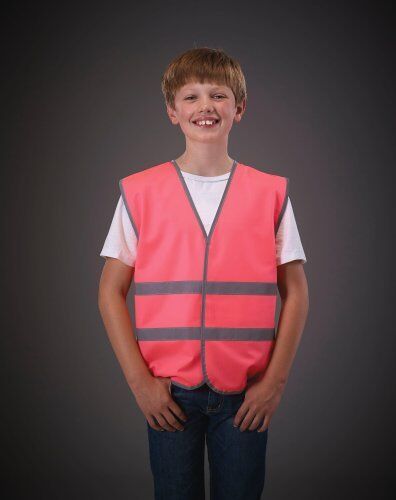 Gilet con bande e bordo riflettenti ad alta visibilità Personalizzate o neutre Yoko