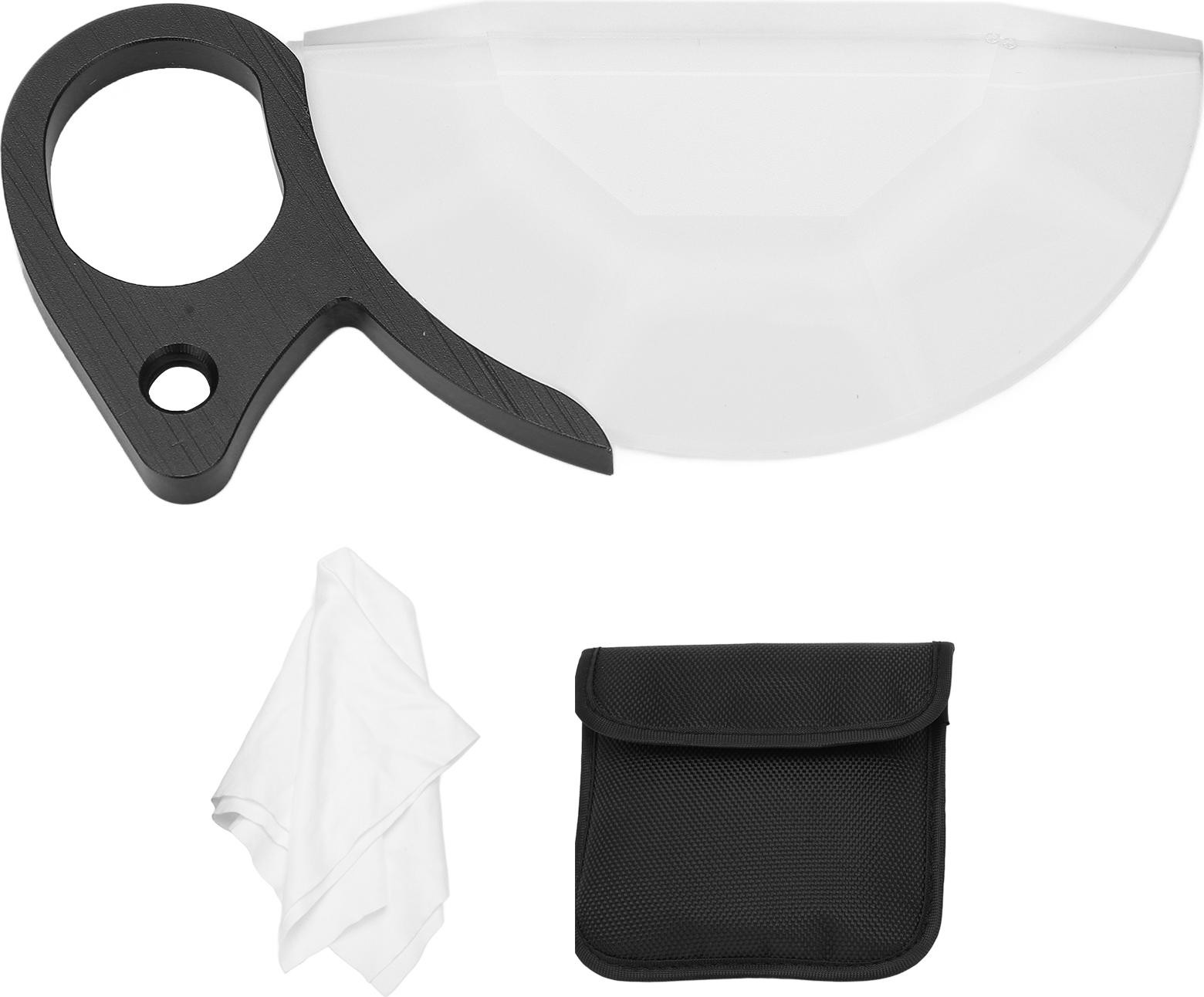 Gistuch Halvemaanvormig Caleidoscoopfilter 79 mm - Optisch Glas Prisma voor SLR-camera's