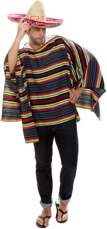 Mexico Poncho "Gonzalez" für Herren