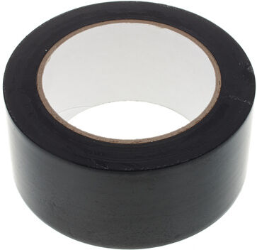 Stairville Dance Floor Tape Black matt schwarz