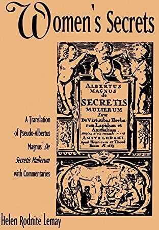 Lemay, Helen Rodnite - Women's Secrets (Suny Series, Environmental Public Policy): A Translation of Pseudo-Albertus Magnus' de Secretis Mulierum with Commentaries (Suny Series in Medieval Studies) - Preis vom 30.09.2026 22:30:23 h