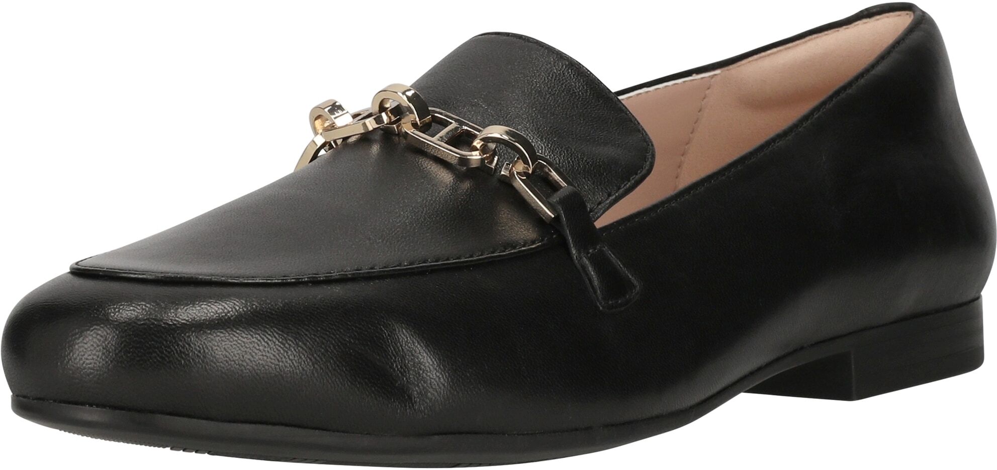 Slipper CLARKS "Tamna Iris", Damen, Gr. 41, Leder, schwarz, Schuhe Slipper, mit leichtem Einstieg