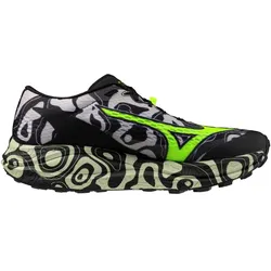 Mizuno Neo Accera Unisex Trailrunning-Schuh – Dawn Blue / Lightning Yellow / Black – Größe 40