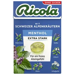 Ricola Menthol ohne Zucker 50 g Bonbons