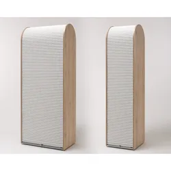 Klenk Dancer Schränke Woodside Aktenschrank Eiche Weiss