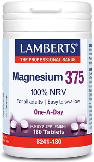 Lamberts Megnésio 375 180 Comprimidos