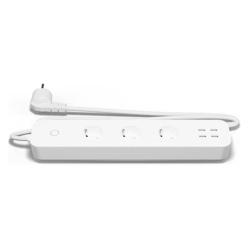 Tesla Solar TESLA Smart Home Smart Power Strip 3 4 USB Wi-Fi (7x, USB-A) (TSLLSPL-3-4USB)