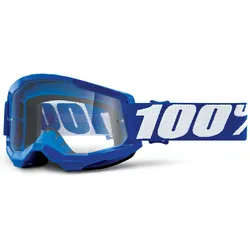 100% Strata 2 Clear Motocross Brille