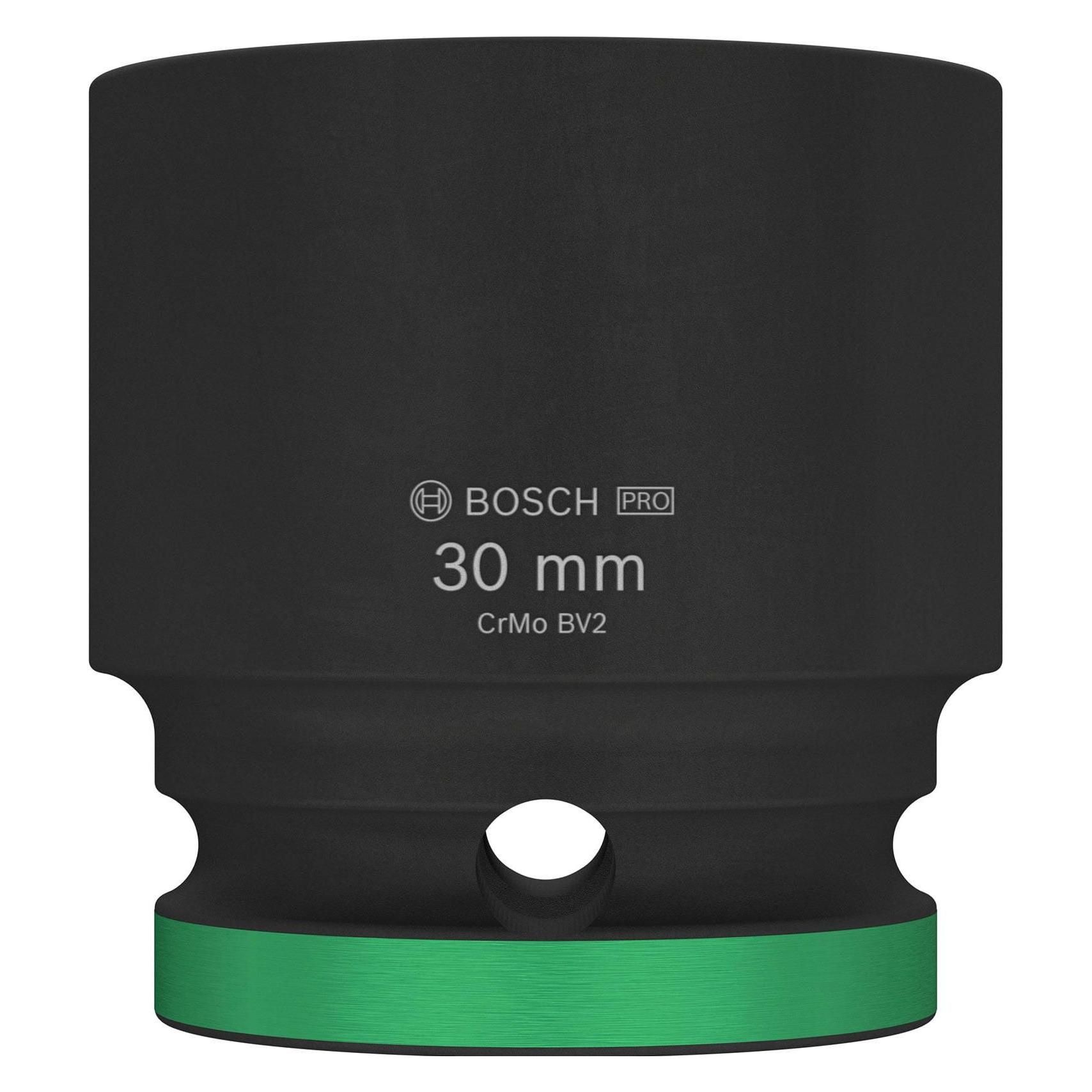Bosch Professional Zubehör PRO Impact Steckschlüsseleinsatz, 1/2", 30 mm, Standard (30 mm) (2608003057)