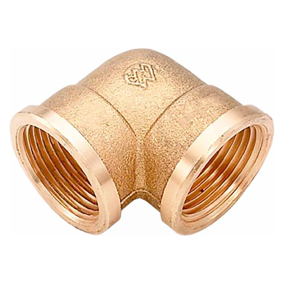 Metalgrup Elbow f-f 1/2" brass (57825399)