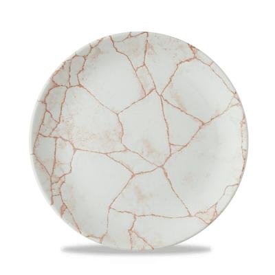 Churchill Studio Prints Kintsugi Coral Teller Flach Coup 21,7cm