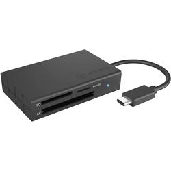 ICY BOX IB-CR401-C3, Type-C® USB 3.0 Kartenleser (CF, SD 4.0, micro SD 4.0), UHS-II, mit USB 3.0 Type-C® Hostanschluss 60379