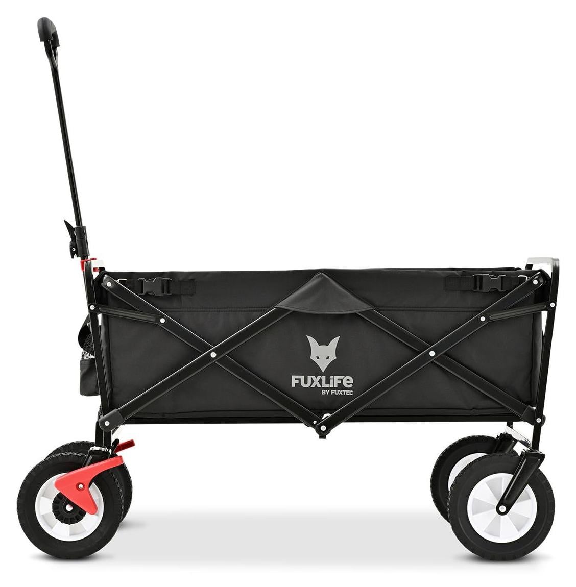Fuxtec FX-100 inklapbare kruiwagen, zwart