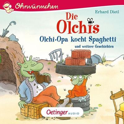 Die Olchis. Olchi-Opa kocht Spaghetti und weitere Geschichten - Erhard Dietl,Barbara Iland-Olschewski, Audio, 9783837394160