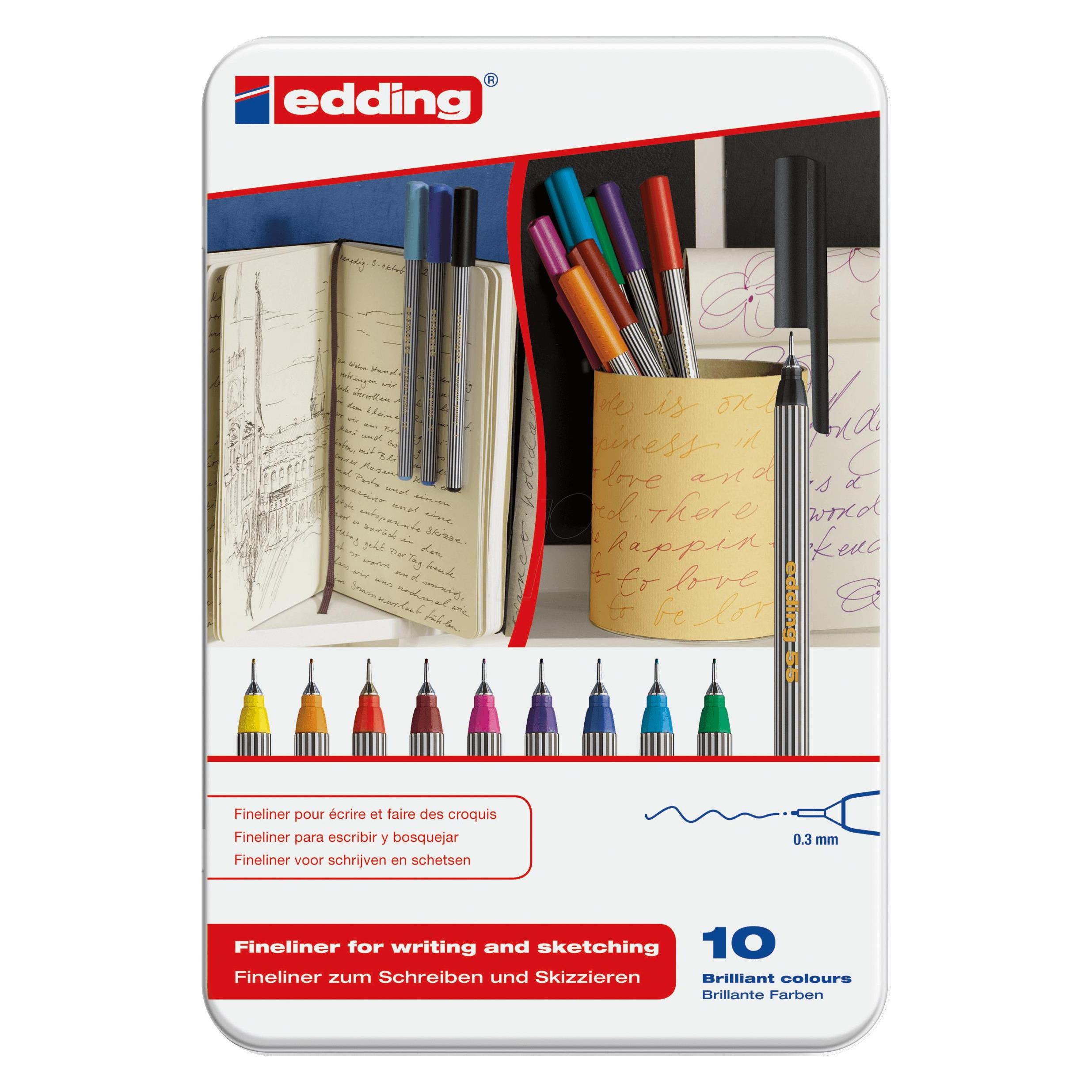 Edding Stift (10x) (55-10S)
