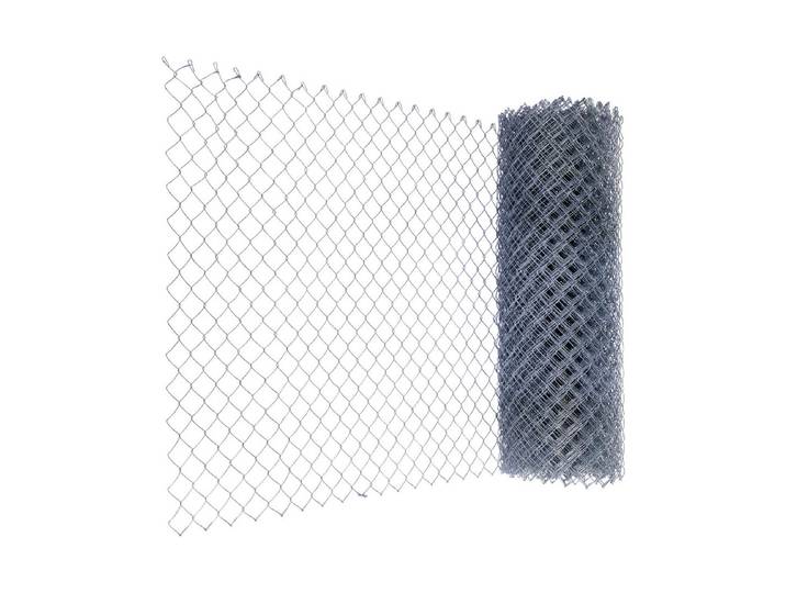 Diagonalgeflechtzaun verzinkt 25m x 1.5 m