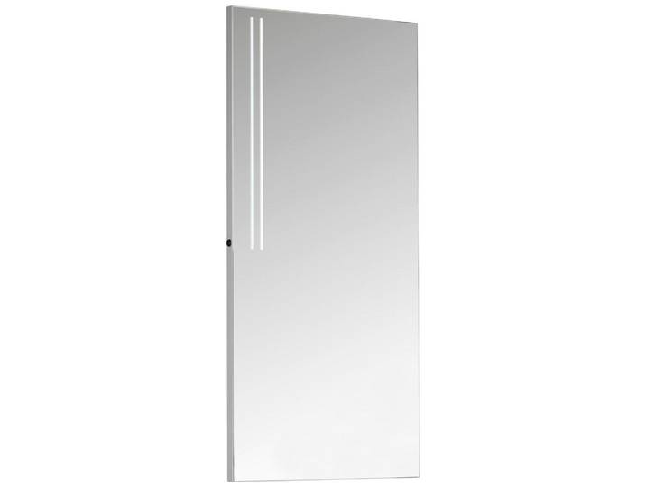 Novel Badezimmerspiegel Levels, Silberfarben, Glas, rechteckig, 50x109x3 cm, feuchtraumgeeignet, Badezimmer, Badezimmerspiegel, Badspiegel