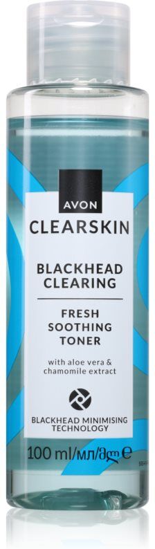 Avon Clearskin Blackhead Clearing reinigendes Gesichtswasser gegen Mitesser 100 ml