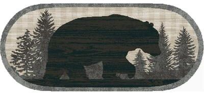 Mayberry Rug "American Destination Papa Bear Accent Rug 20""x44"""