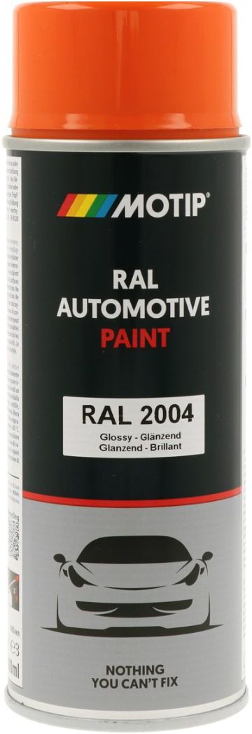 european aerosols MoTip Automotive RAL 2004 glanz, orange, 400 ml