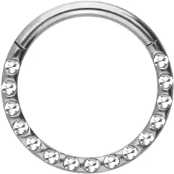Titan Segmentring Clicker KRISTALLE + EPOXY