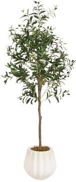 Kate and Laurel Oliveira Faux Olive Tree