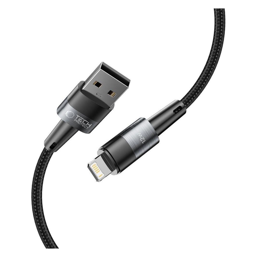 Tech-Protect UltraBoost Lightning / Lightning cable 12W 2.4A 1m - gray (1 m, 12 W) (23291-0)