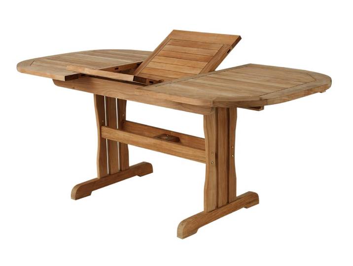 Brafab Melbourne Ausziehtisch Teak natur 190/240x100x74 cm