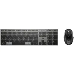 HP 720 Kombo mit wiederaufladbarer kabelloser Tastatur und Maus für mehrere Geräte