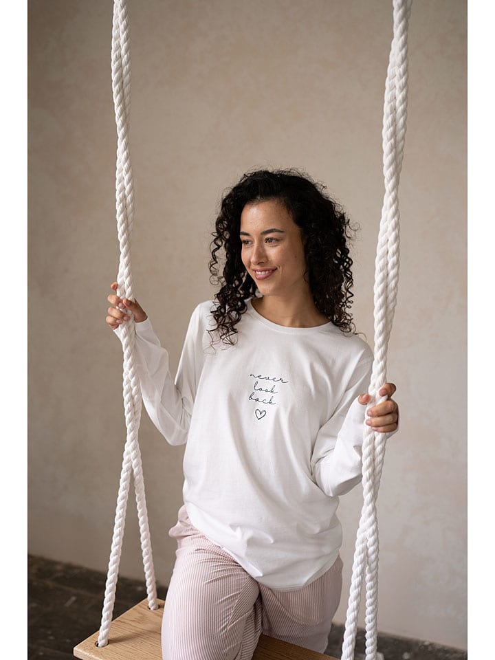by Louise Pyjama-Oberteil in Creme - M