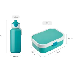 Mepal Campus, Lunchbox, Blau, Mehrfarbig